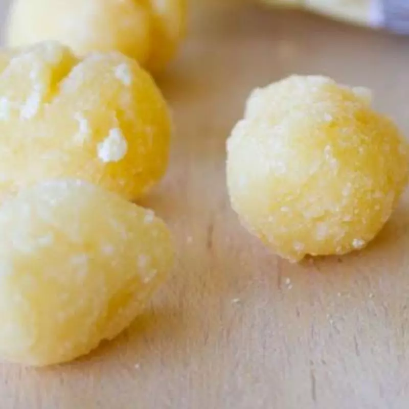 Queijadinha Seca Branca