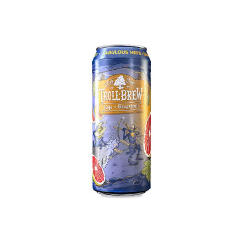 Cerveza Troll Brew Hefe Grapefruit