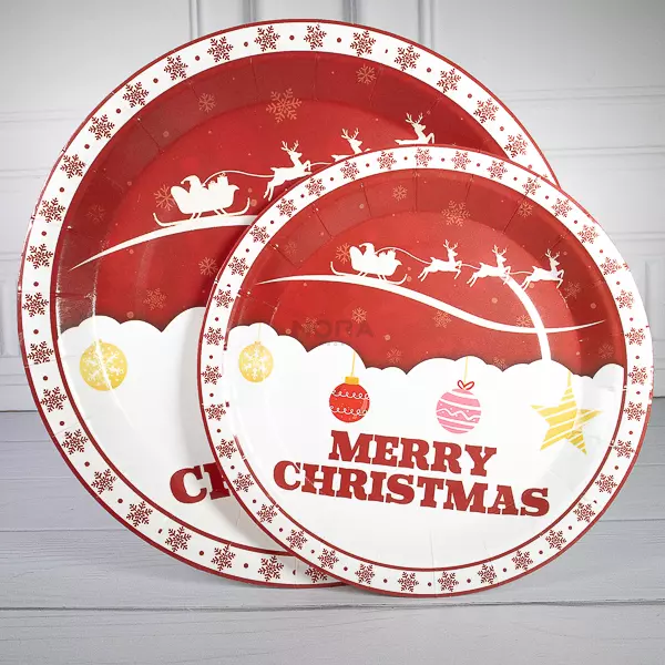 Platos Merrry Christmas PM-24