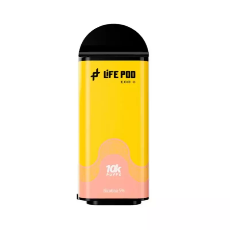 Refil Life Pod Eco2 10k Peach Mango
