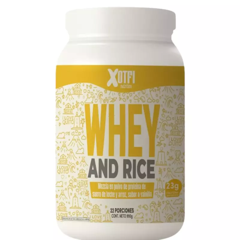 WHEY AND RICE 2.2 LIBRAS XTOFI