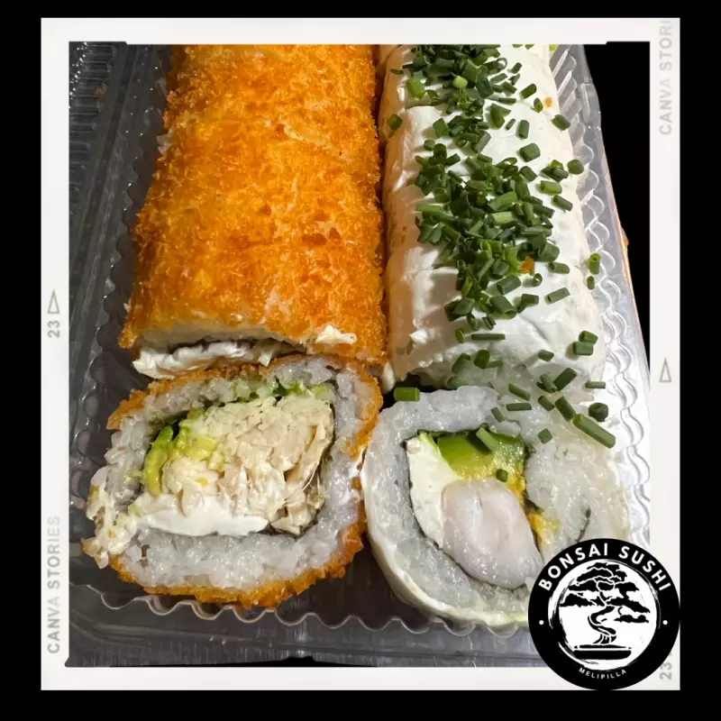 20 PIEZAS MIXTAS+CEVICHE+ 2 BEBIDAS