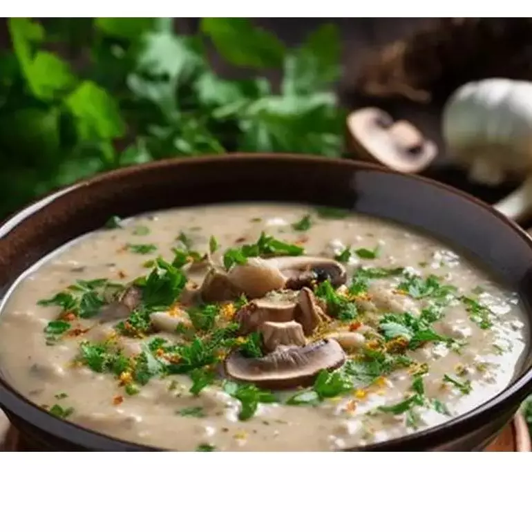 Crema de Champiñones
