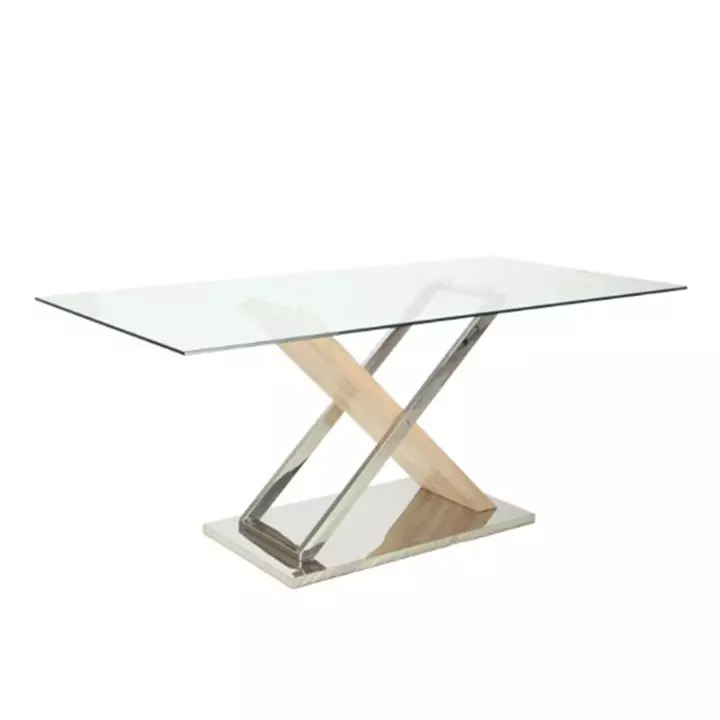 Mesa exxe base natural 160x90