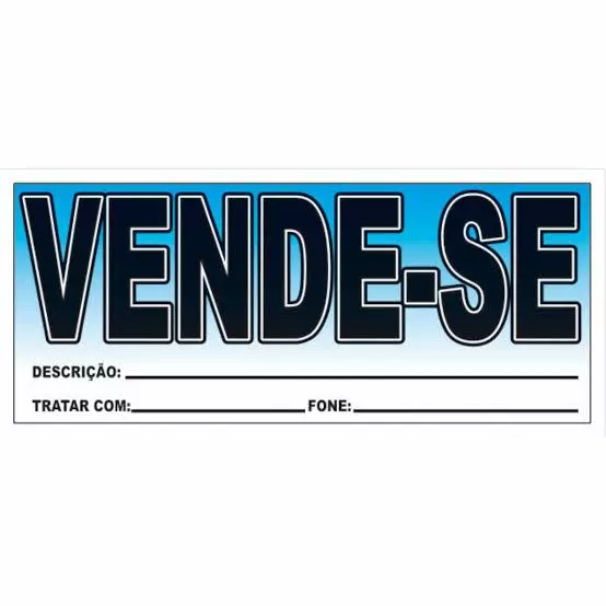 Placa de Vende-se