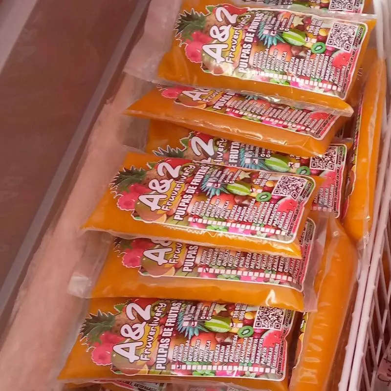 PULPA DE FRUTAS DE 250 GRS AL MAYOR