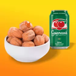 50 ChurrosTradicional +1Guaraná lata