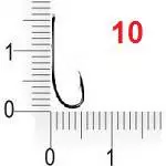 A10 Anzol c/ 80 unid - Nº 10