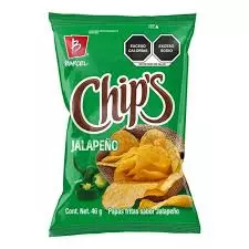 Chips Jalapeño 42g Caja 30pz