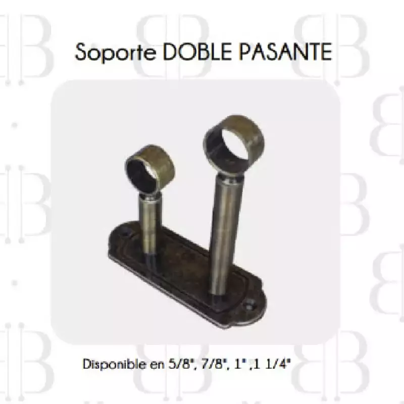 CLASICOS DOBLES PASANTES CERRADOS x1