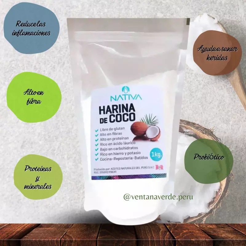 HARINA DE COCO 1 Kg