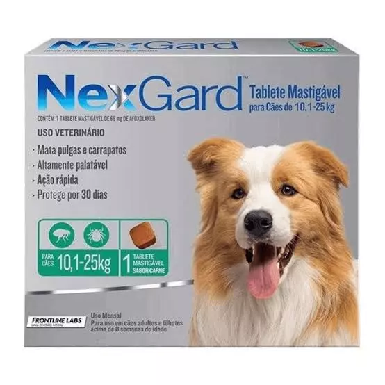 NexGard de 10.1 a 25 KG