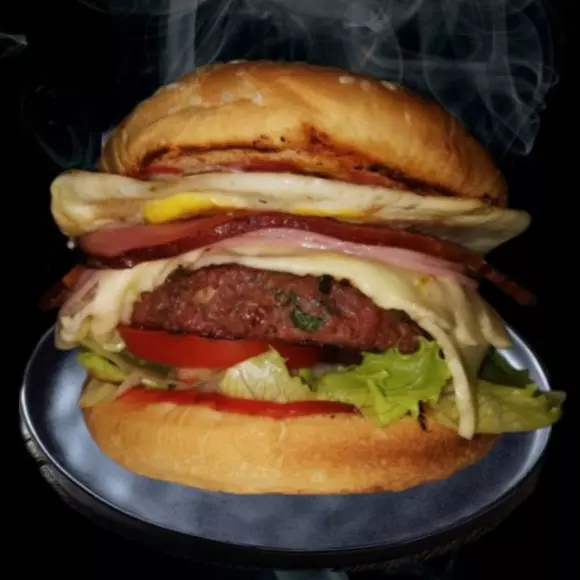 Hamburguesa Super (Carne o Pollo)