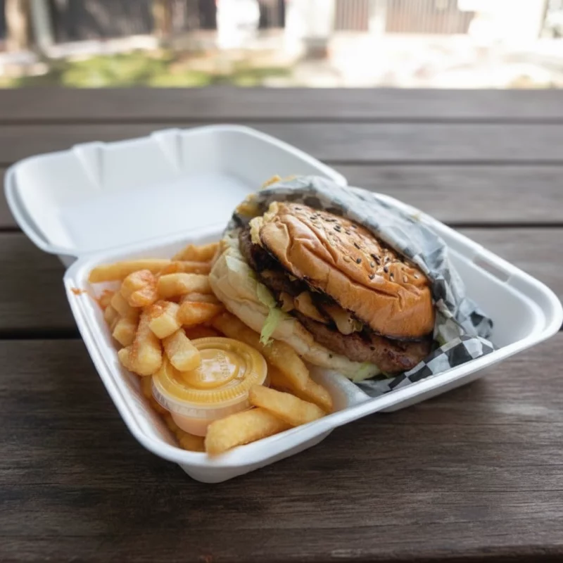 Hamburguesa al carbón