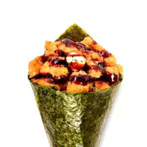 TEMAKI SALMÃO EMPANADO