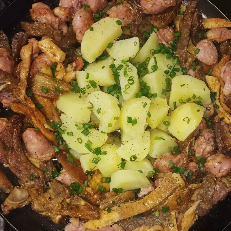 Mix de Carne com batata doce 🍖🍗🥩
