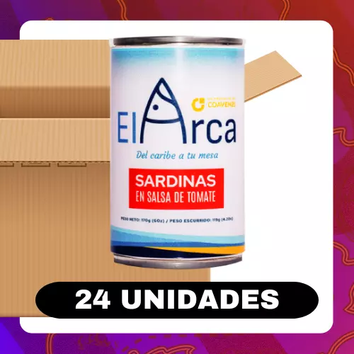 Bulto Arca Sardina Tomate 170g