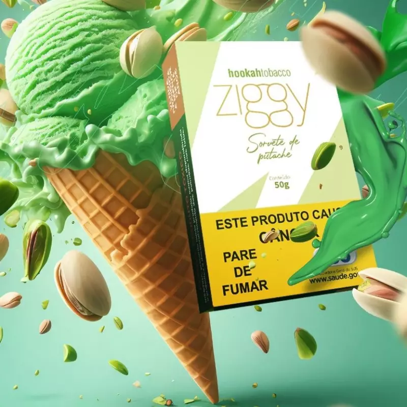 Essência ziggy sorvete de pistache