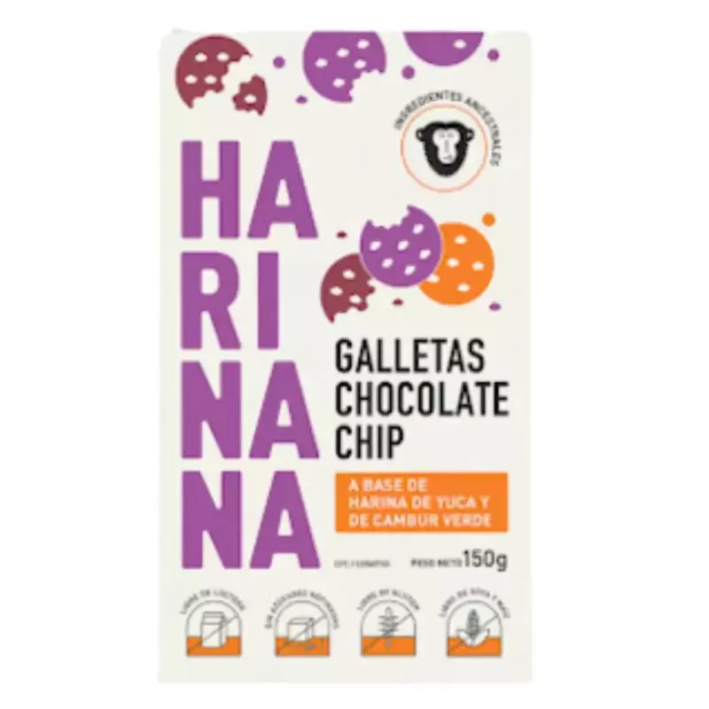 Galletas de chispas de chocolate