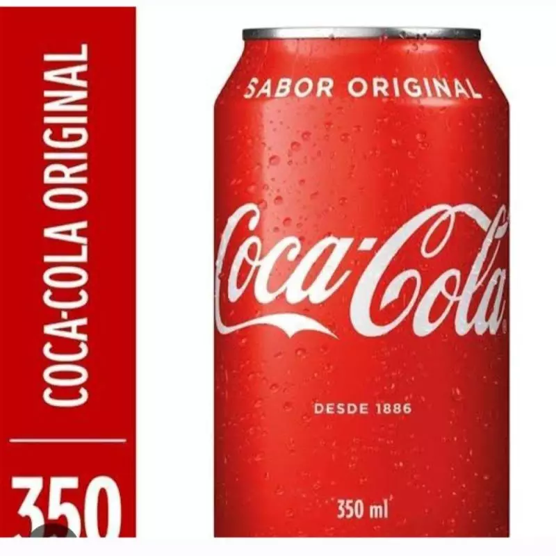Coca-cola  ( lata ) 350ml