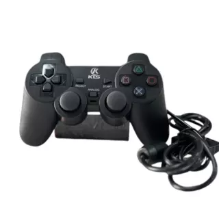 CONTROLE P/PS2 COM FIO KTS-P2D SAQ