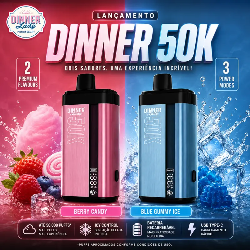DINNER 50K Dois sabores