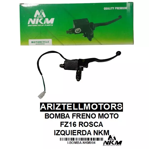BOMBA FRENO MOTO FZ16 ROSCA IZQUIERD