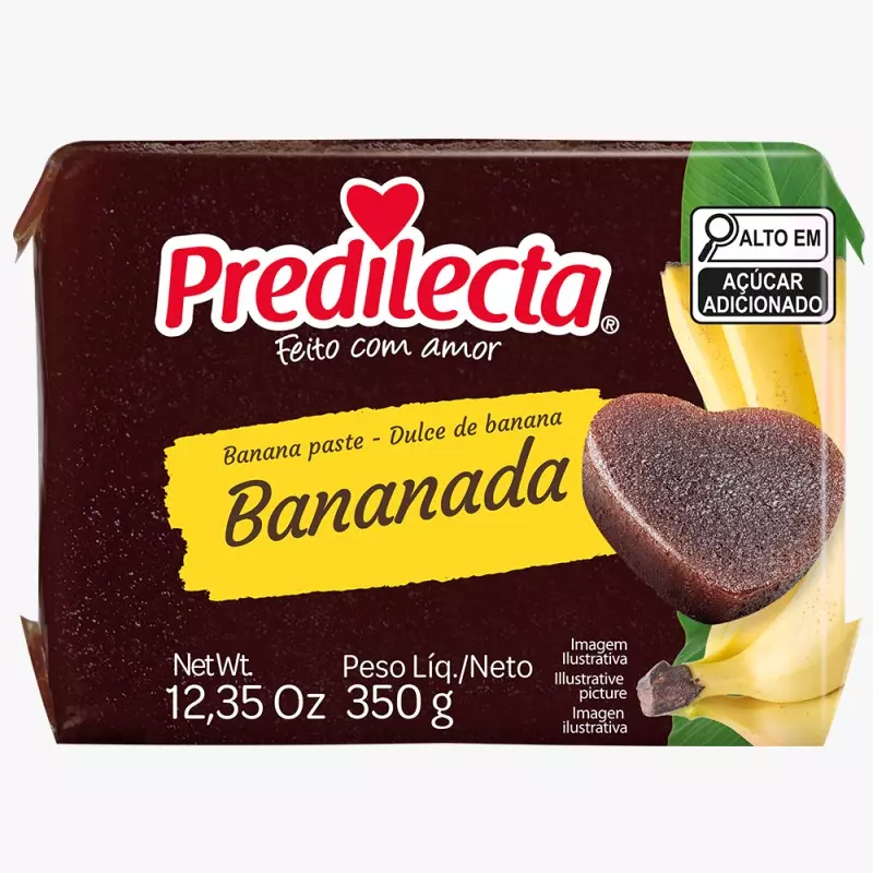 Bananada Predilecta  Bloco 350g