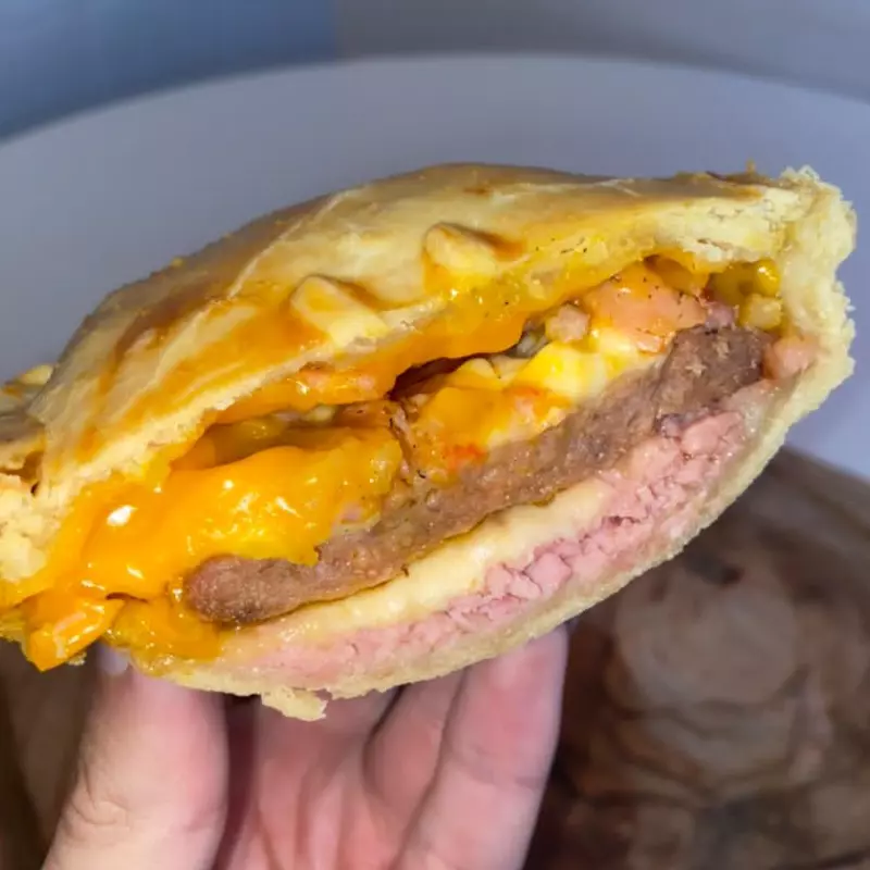Torta Burguer requeijão