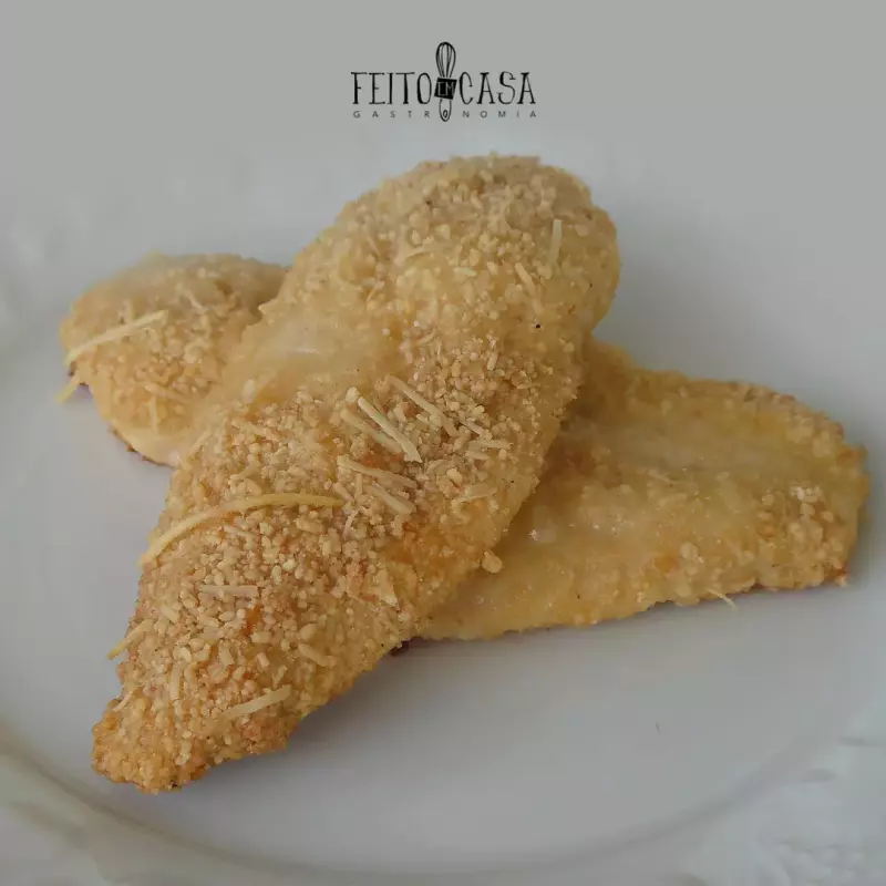 Frango "à milanesa" no forno