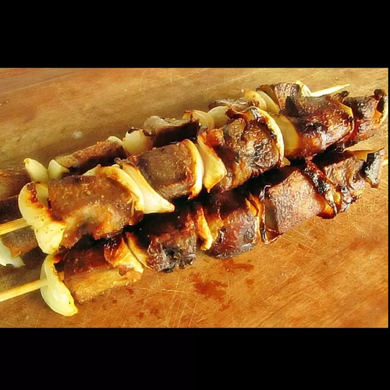 Espeto Língua Bovina