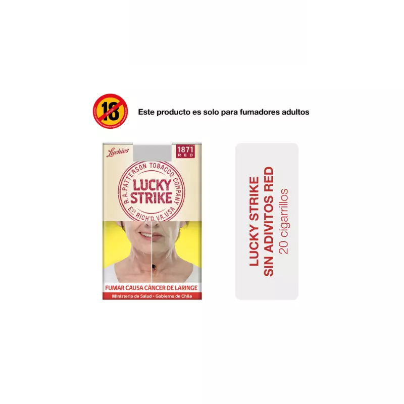 Lucky Strike Sin Aditivos Blando Red