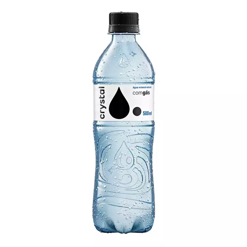 ÁGUA CRYSTAL COM GÁS 500 ML