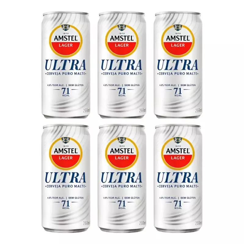 Combo 6 Amstel Ultra Lata