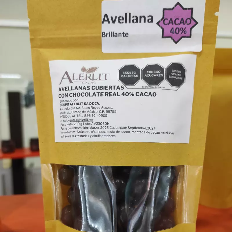 Avellana 40% cacao