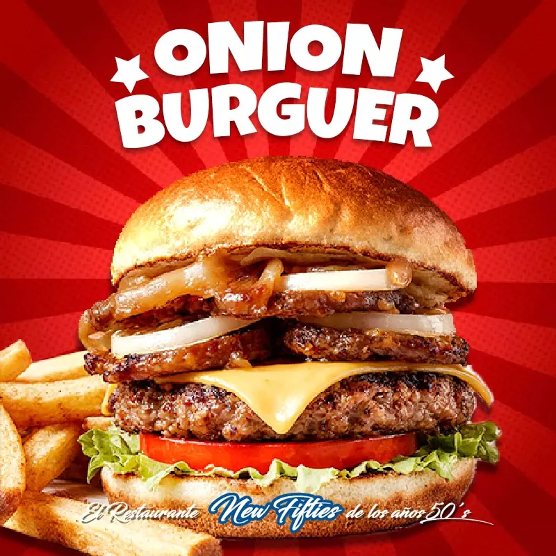 ONION BURGUER 🧅