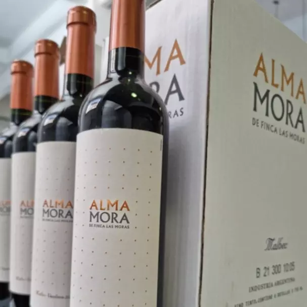 Vino malbec Alma Mora 750ml
