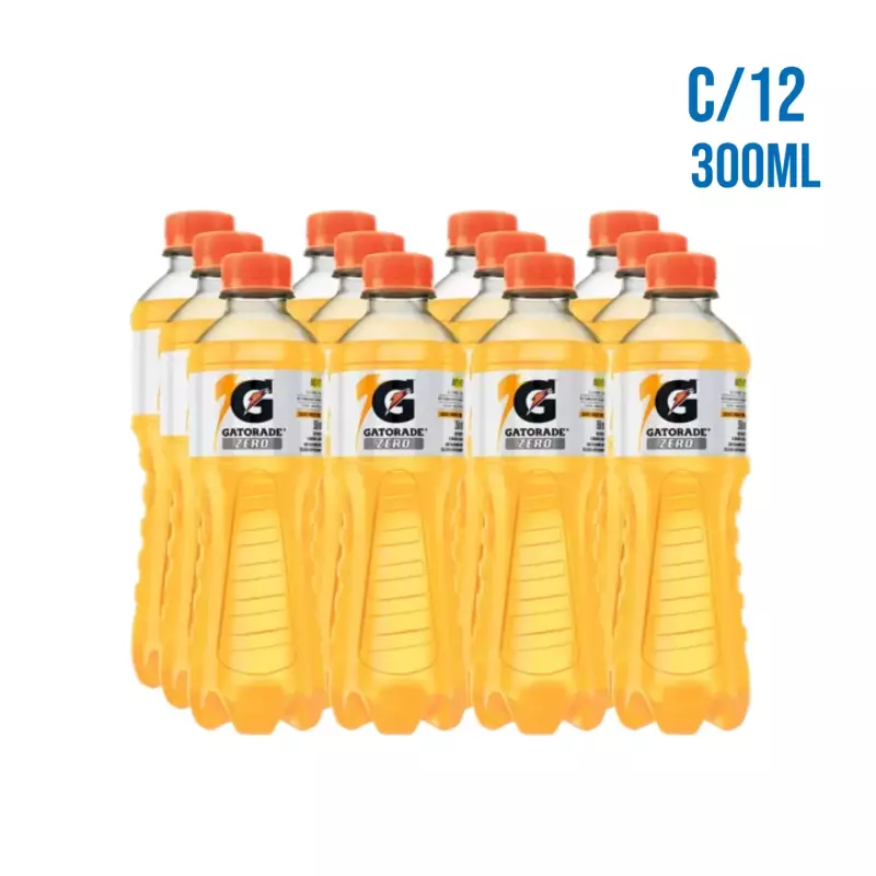 Gatorade Laranja S/AÇÚCAR 300ml C/12
