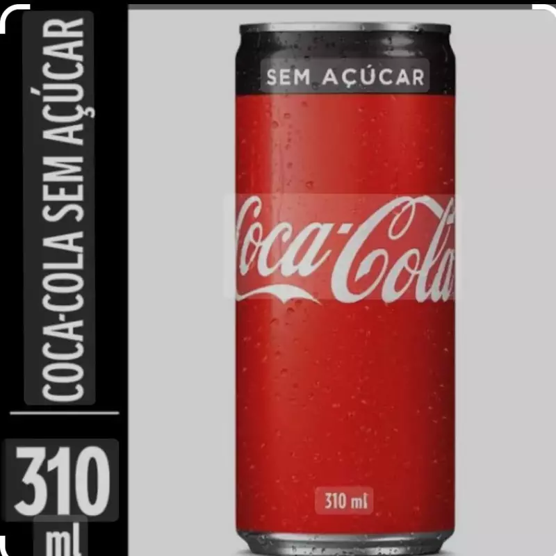 coca cola lata zero