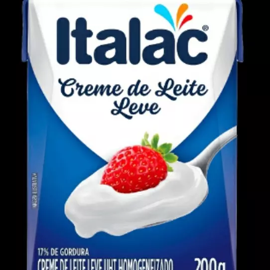 Creme de leite italac 200g