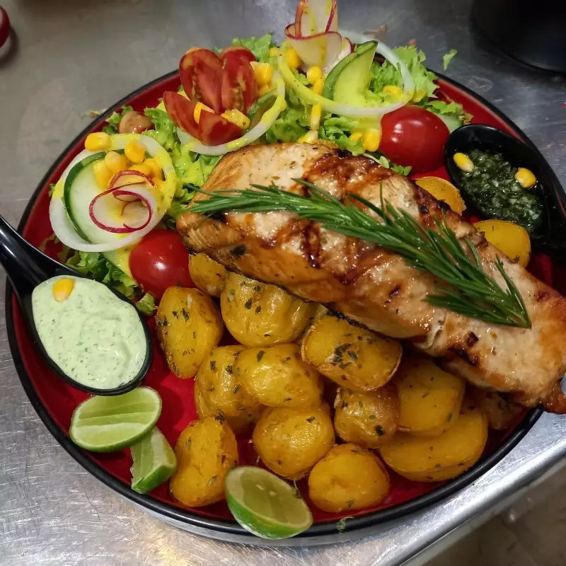 Salmón a la Parrilla