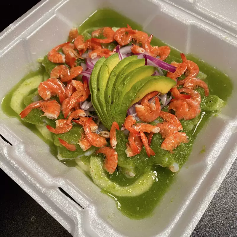 Camaron Seco al Aguachile