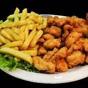 Isca de Peixe com Fritas