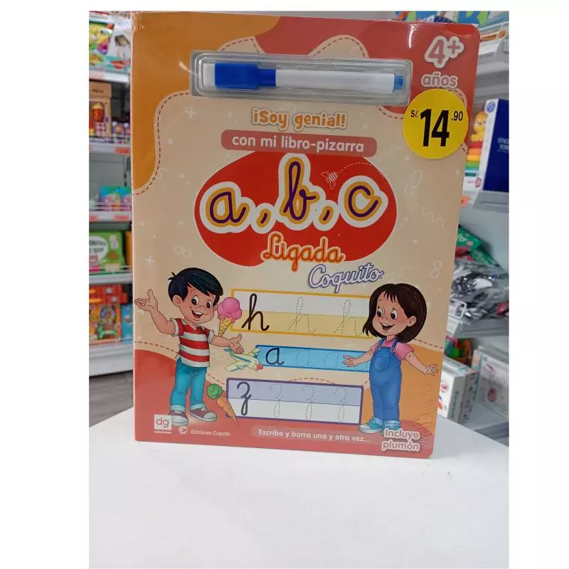 LIBRO PIZARRA SOY GENIAL ABC