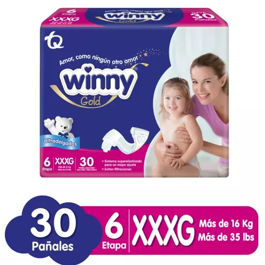 WINNY GOLD ETAPA 6 PAQUETE X 30