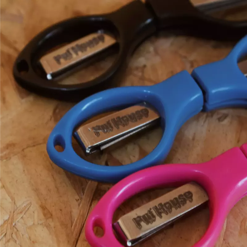 Tesoura Plastico/Metal Puf House