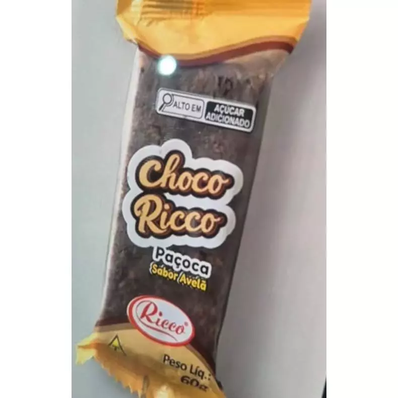 Choco Ricco c/Avelã - (paçocão)