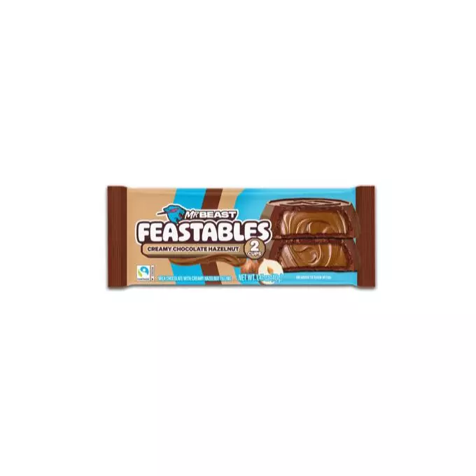 Feastables cups creamy hazelnut