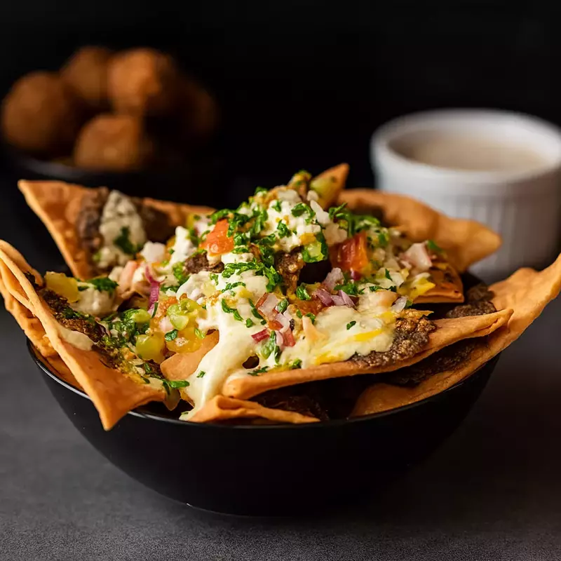 Nachos Falafel