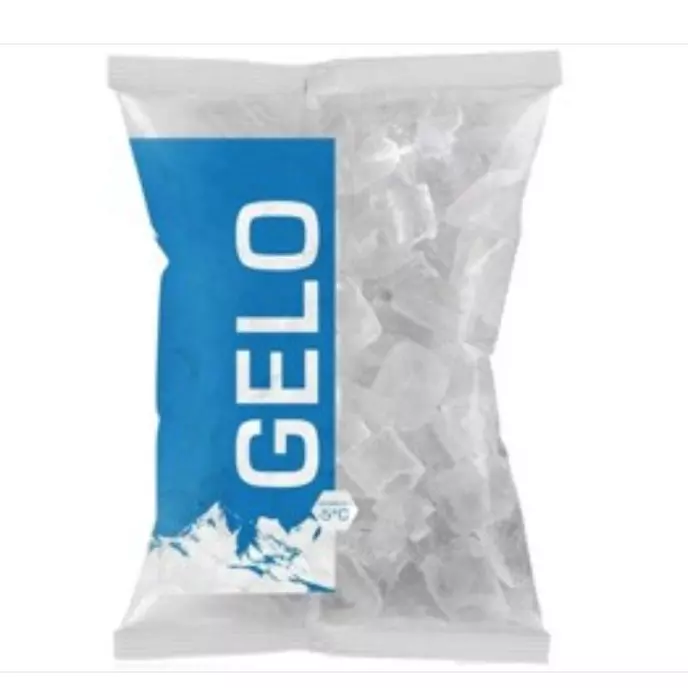Gelo em cubos filtrado 5kg